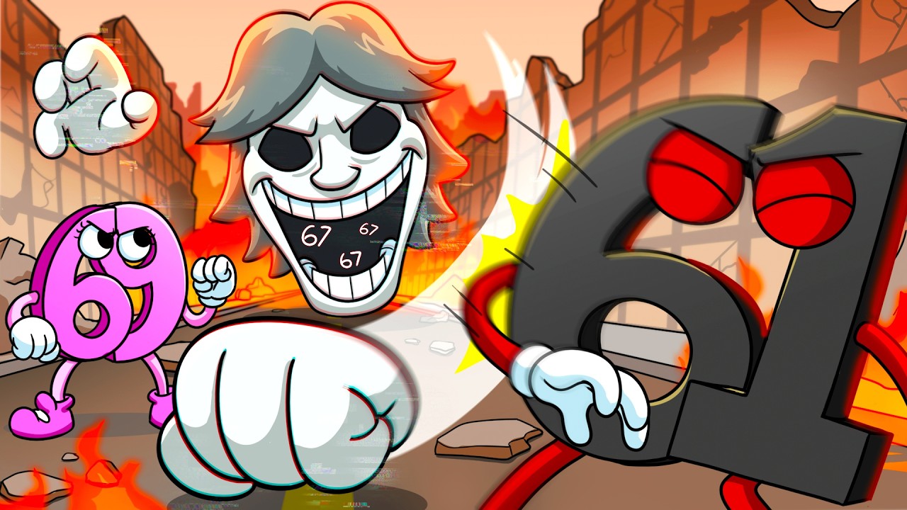 61 vs 67 vs 69: The Final Battle! (Cartoon Animation)