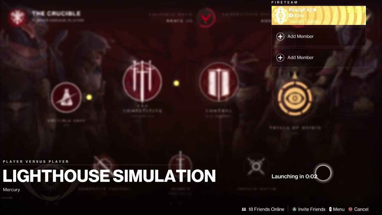 Destiny 2 Trials of Osiris Mercy Card KrazyFxz PS5