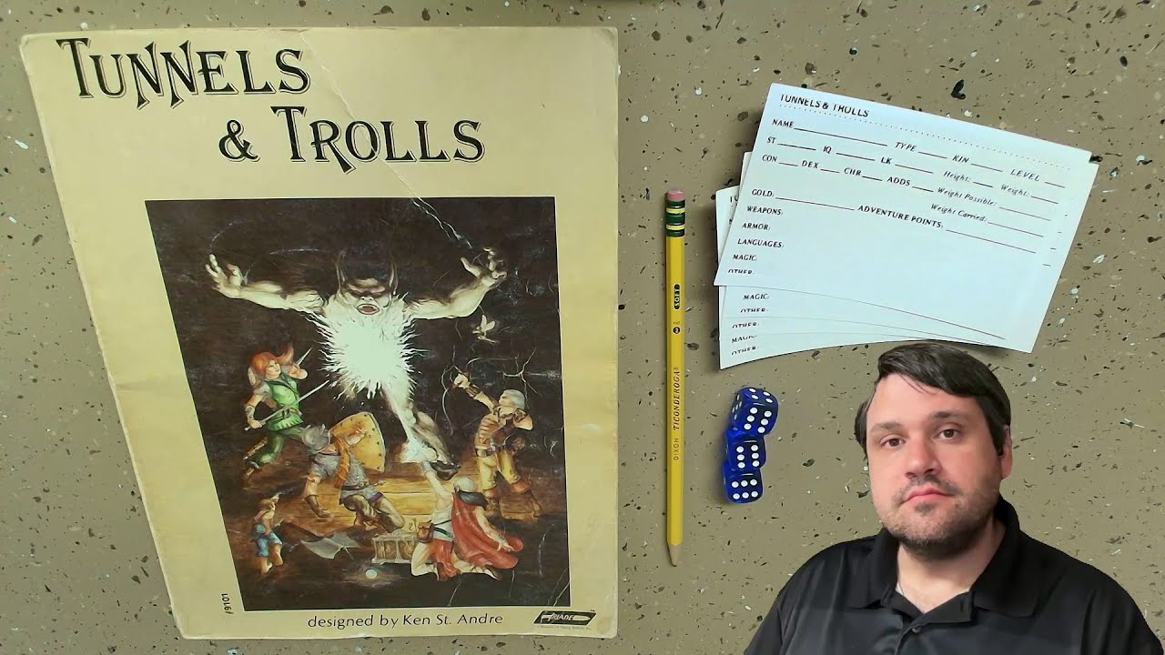 Lets Make FOUR Tunnels & Trolls 5e Characters [TLGS ep15]