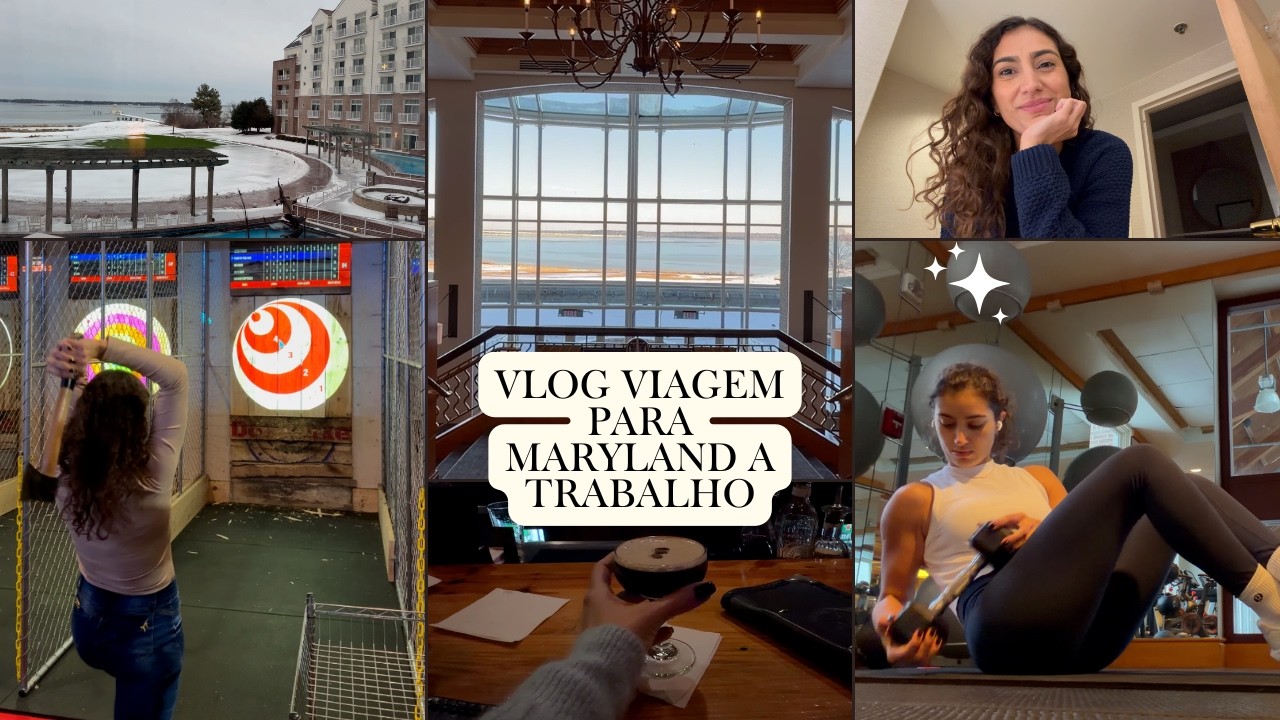 vlog | Minha vida profissional nos EUA. Viajando para Maryland a trabalho