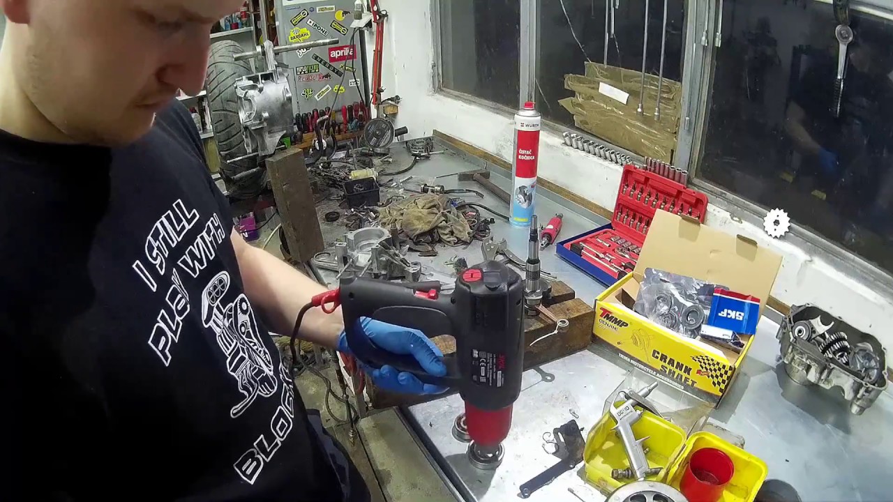 Fast - Franco Morini Crankshaft and Bearing installation / SIMI mOtO