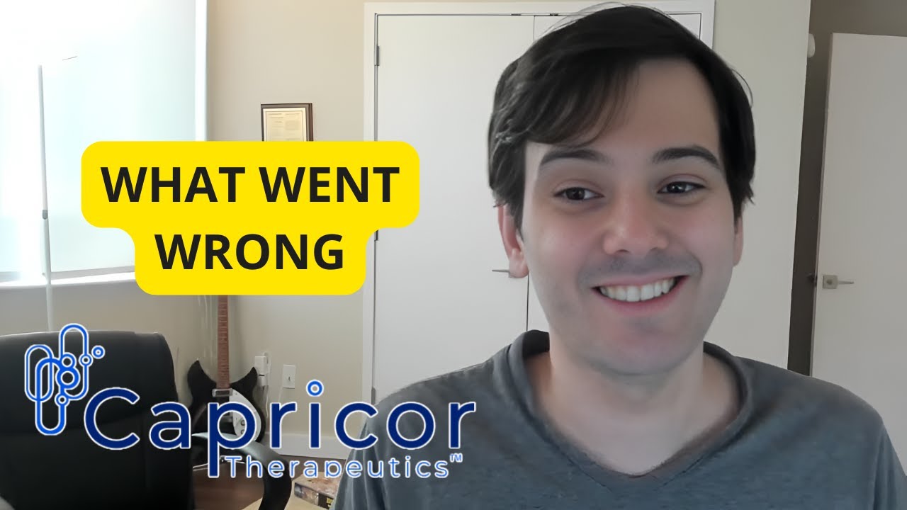 Martin Shkreli Explains What Went Wrong With The Capricor Therapeutics Short