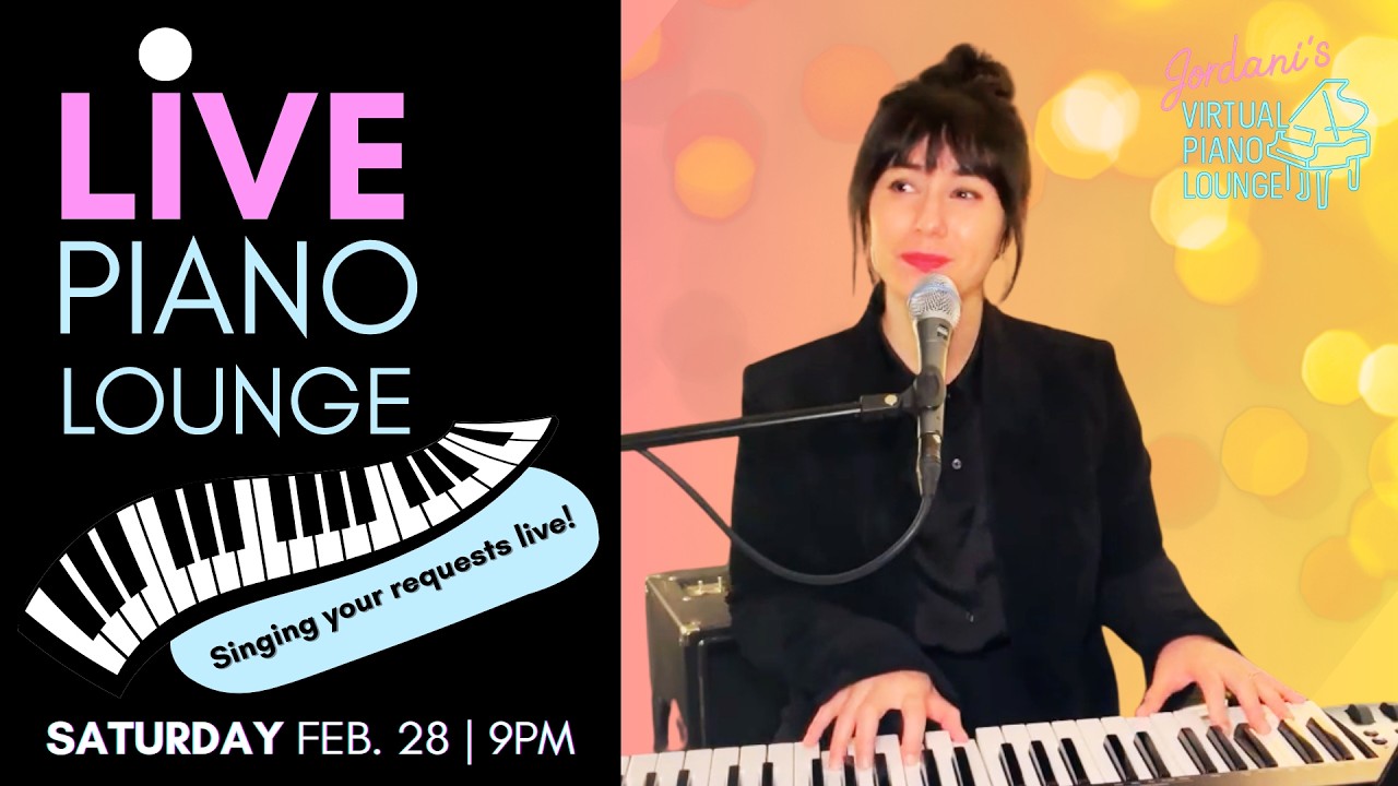 LIVE Song Requests on Piano & Vocals | Your song requests LIVE from the virtual piano bar - Feb. 28