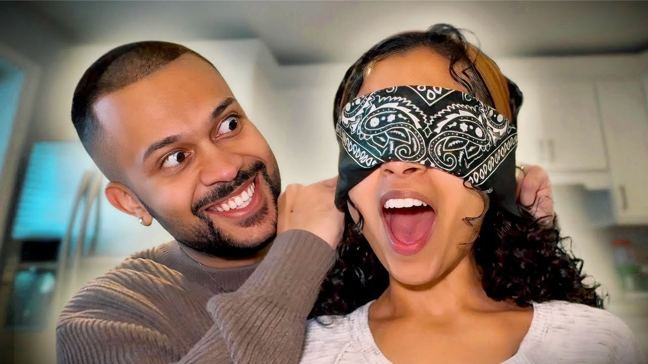 She Had to Trust Me… While Baking Blindfolded