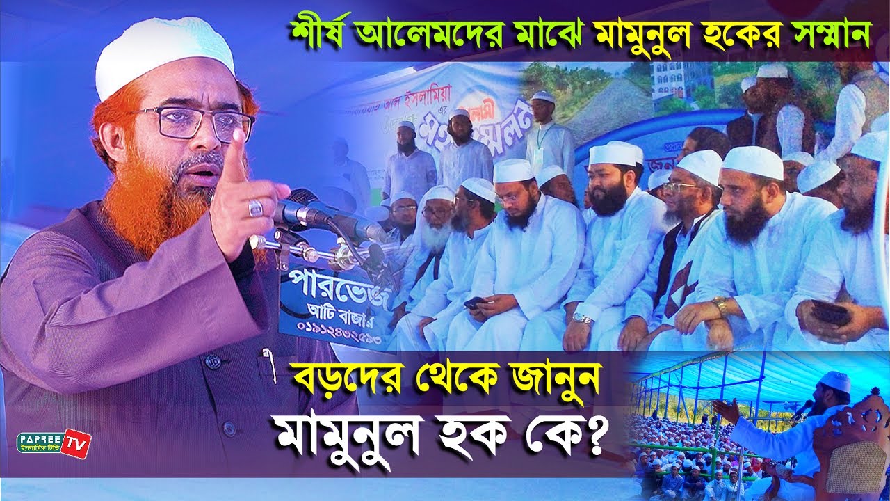 বড়দের থেকে জানুন মামুনুল হক কে? | শীর্ষ আলেমদের মাঝে মামুনুল হকের সম্মান Allama Khurshid Alam Kasemi
