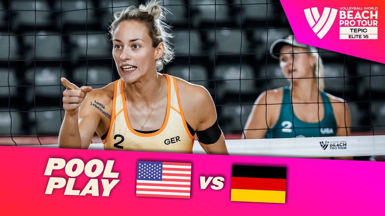 Nuss/Kloth vs. Ludwig/Lippmann - Pool Play Highlights Tepic 2024 #BeachProTour