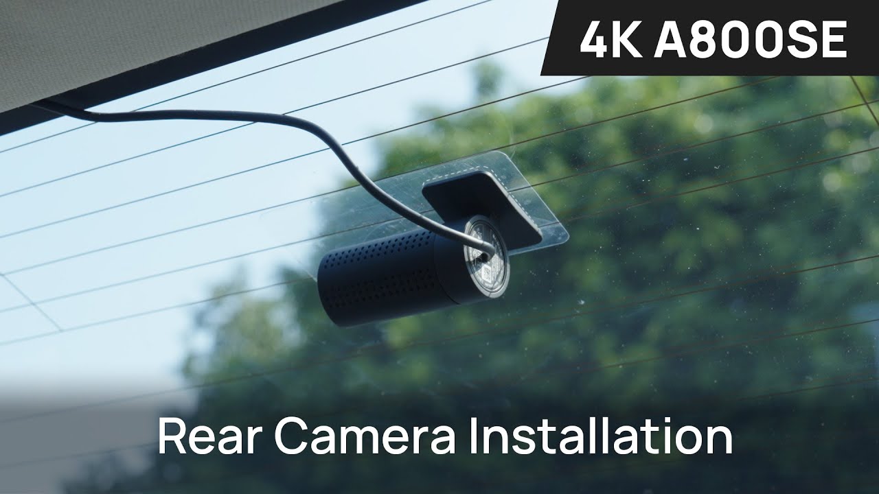 70mai Rear Camera Installation (Applicable to RC22)