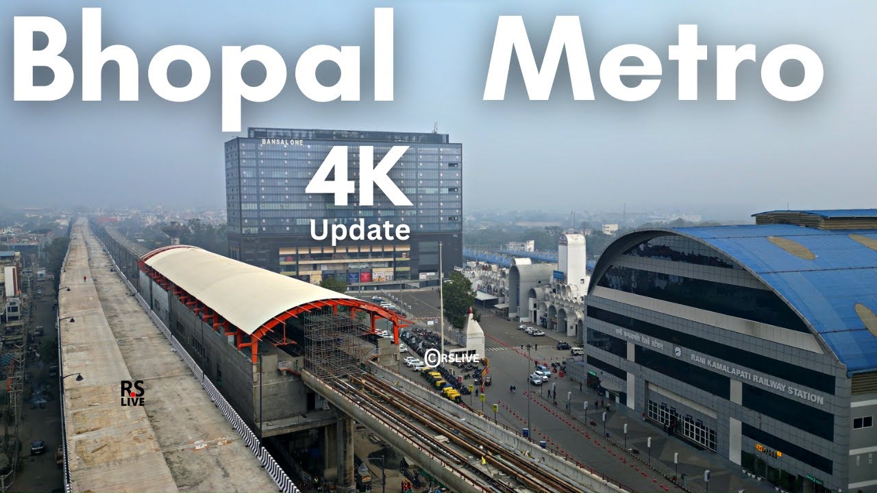 BHOPAL METRO UPDATE | Bhoj Metro | #rslive | #4k