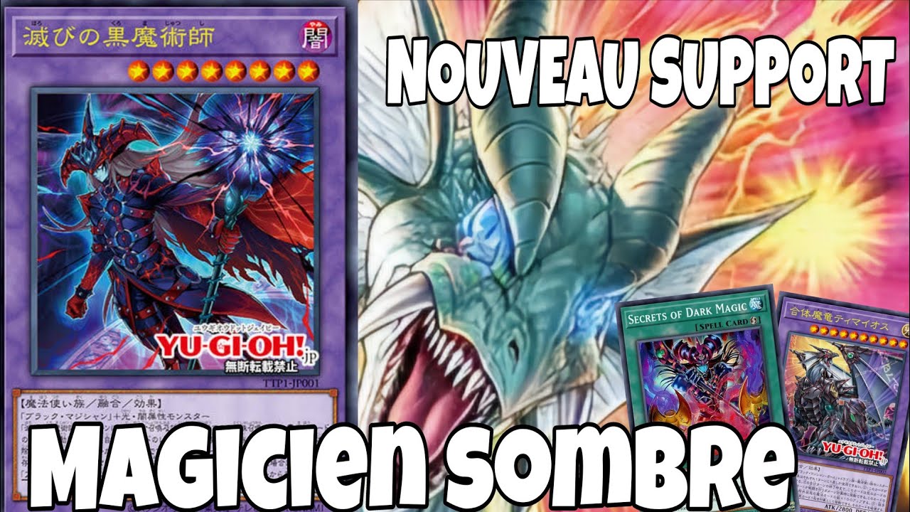 DES NOUVELLES CARTES POUR LE DECK MAGICIEN SOMBRE ( Yu-Gi-Oh tcg )