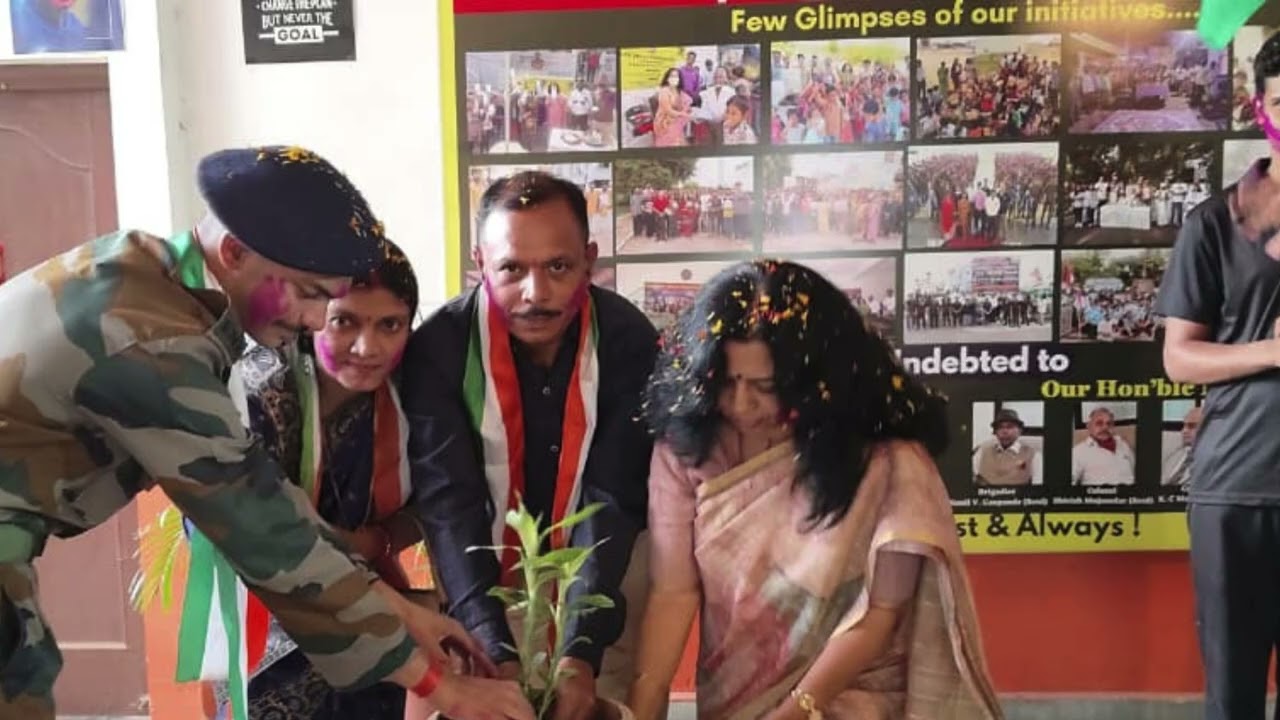 Our Student Jai Pandey Visit to Academy after Army Training !
