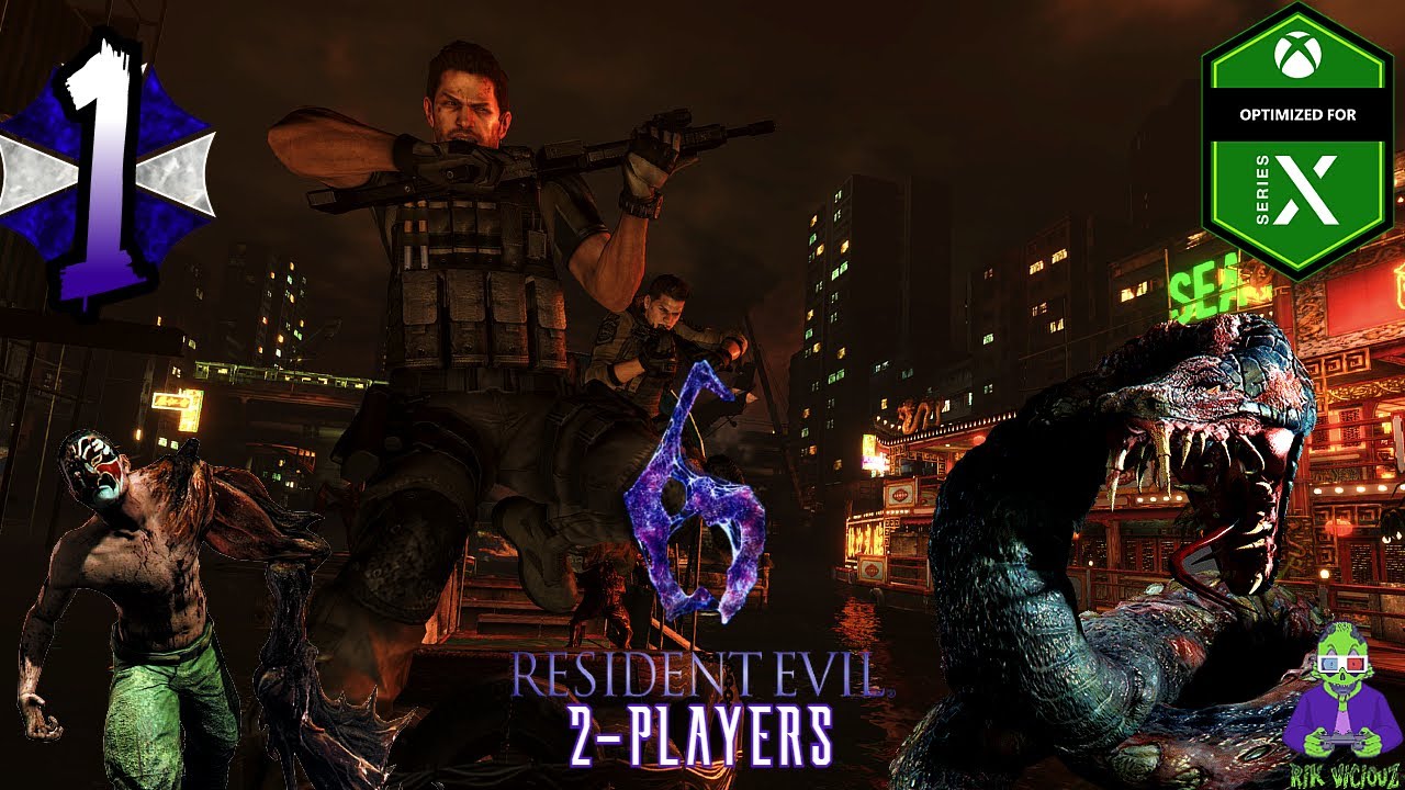 Resident Evil 6 Remaster: Campaign Chris - 2 Players XBOX Series X 100% Complete Español [1/2]