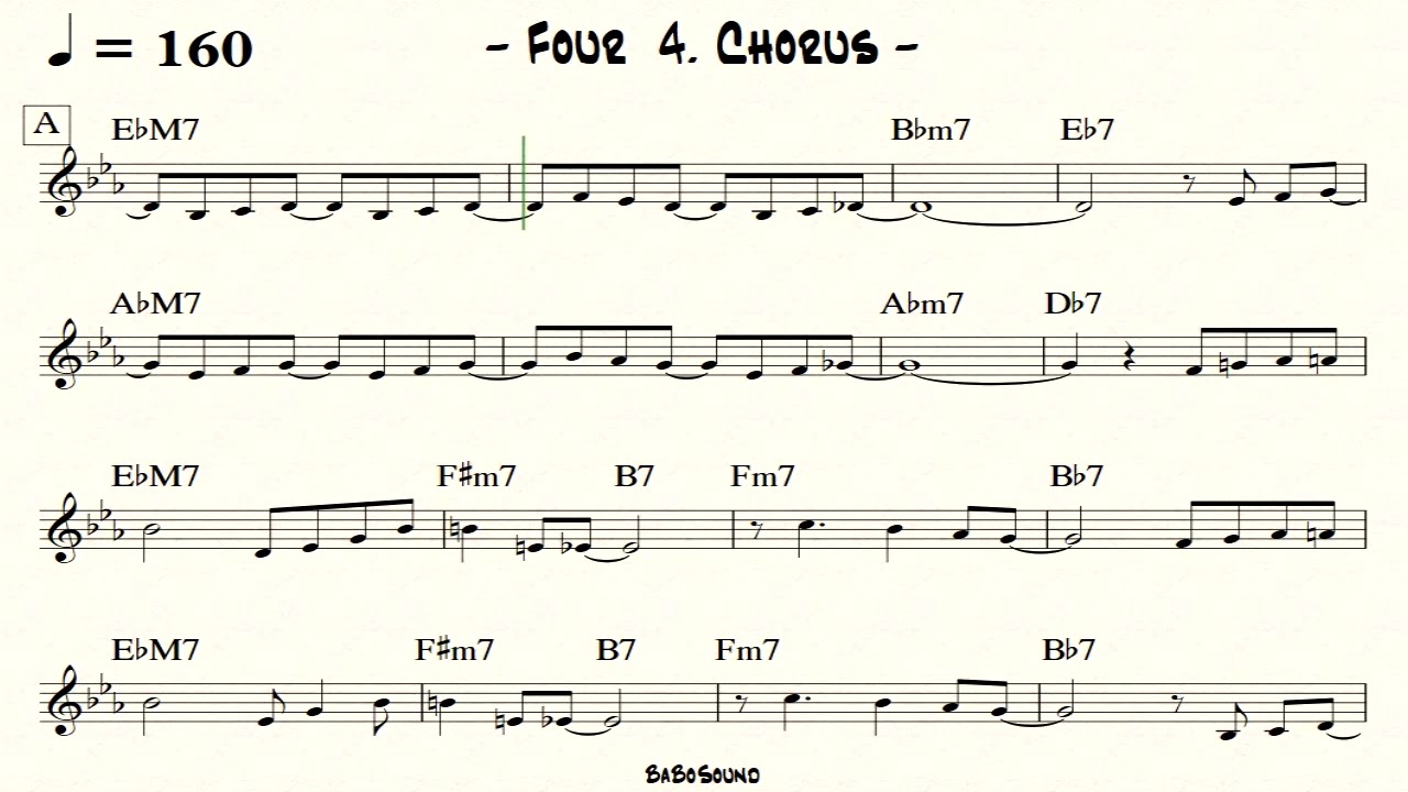 Four Melody With Metronome