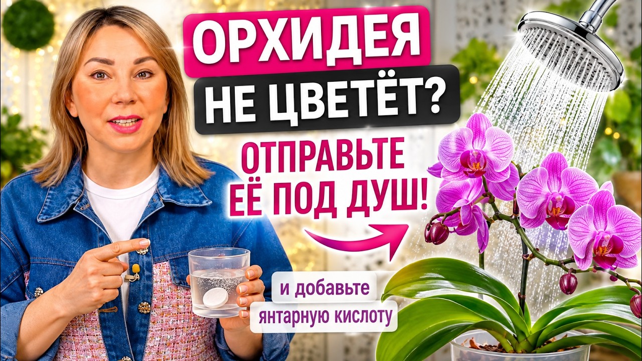 РАЗБУДИТЕ ВАШУ ОРХИДЕЮ И ОНА ЗАЦВЕТЕТ