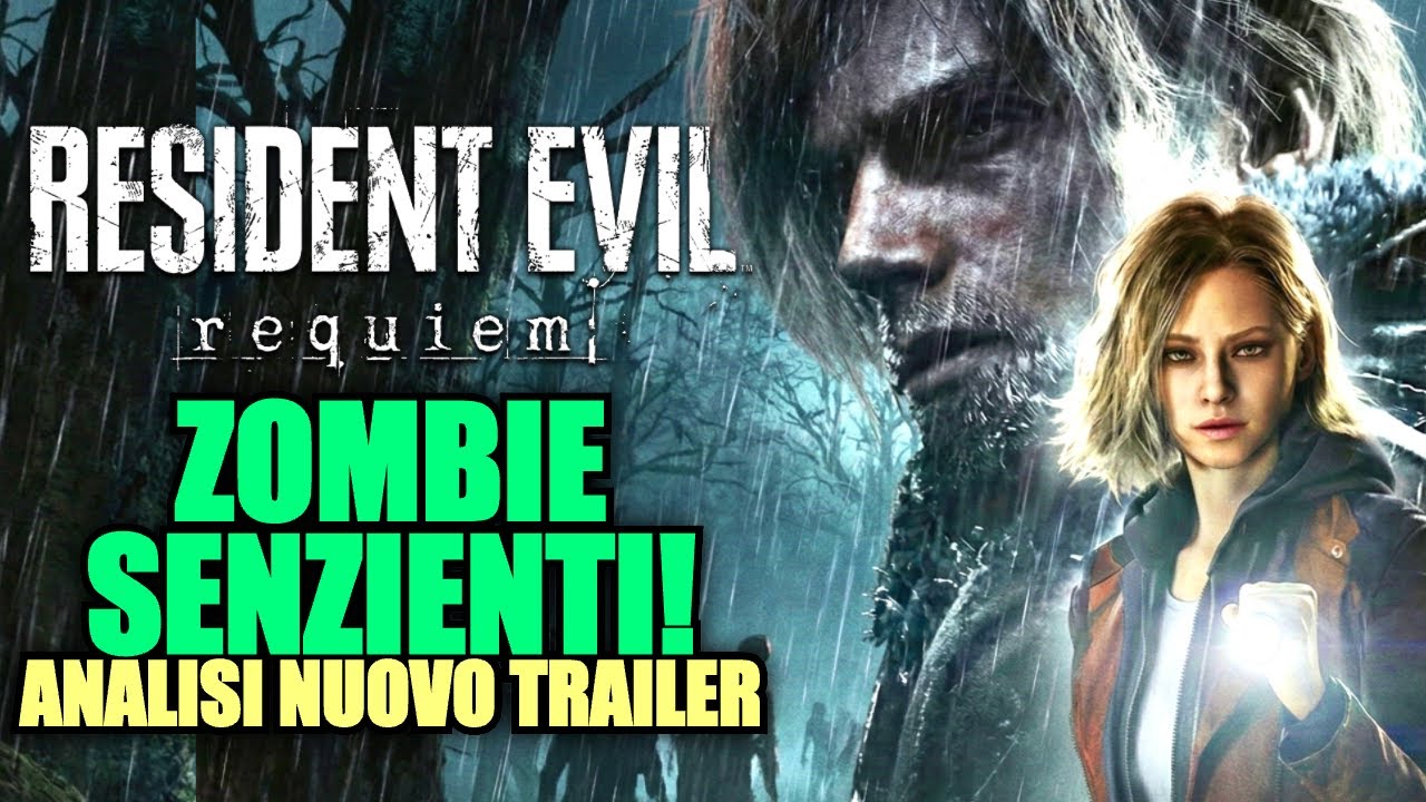 RESIDENT EVIL REQUIEM: zombie coscienti?! - Analisi e reaction al nuovo trailer