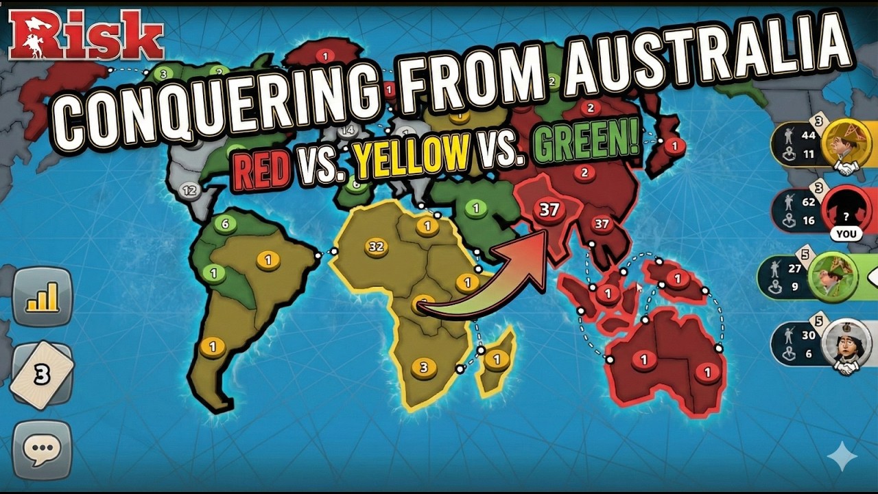 The Start of a Grandmaster Journey - RISK: Global Domination Masterclass | Fathiyakan Gaming