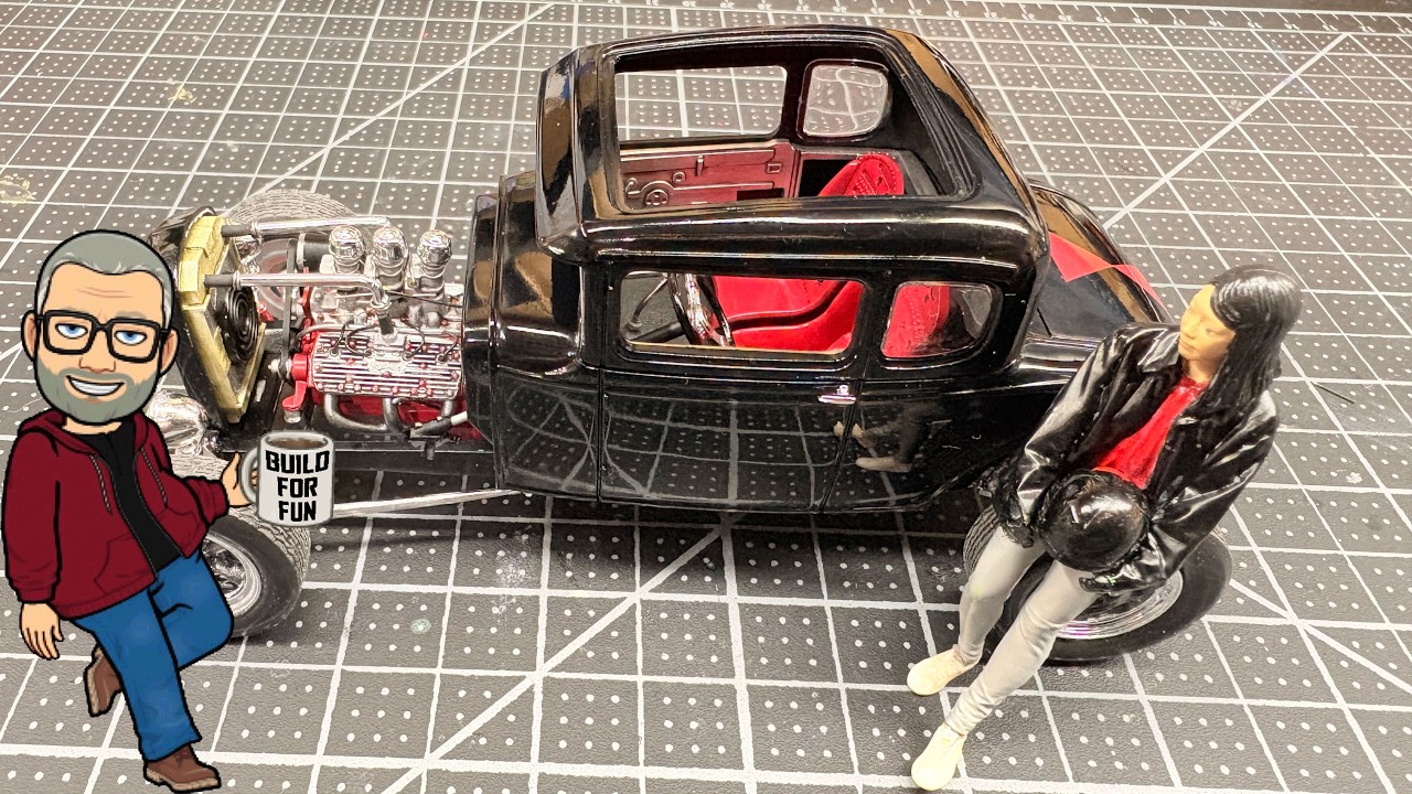 Модель купе Ford Model A 30 с двигателем Flathead V8 готова! Лучшая модель, которую я когда-либо ...