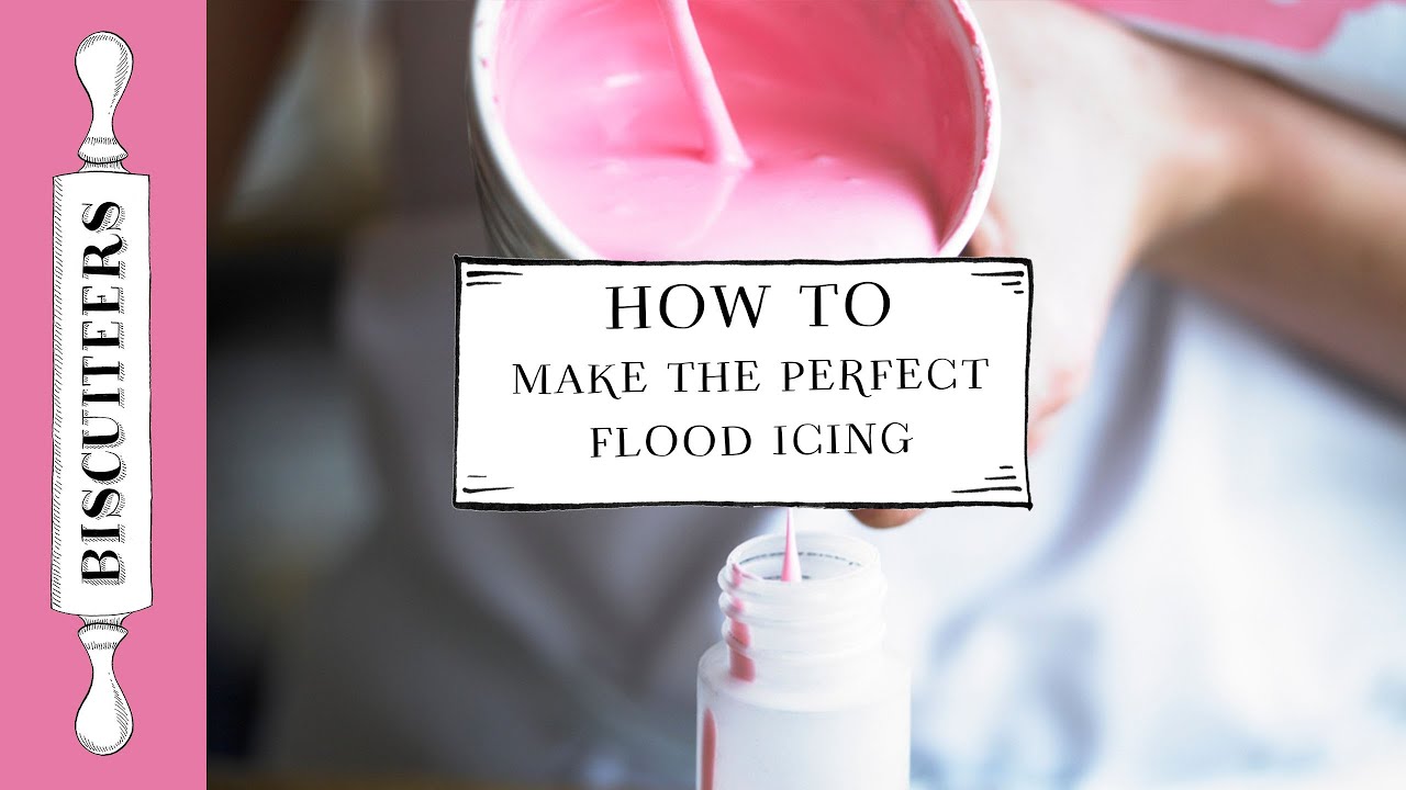 How to make the perfect flood icing for biscuits | Flood icing tutorial | Biscuiteers