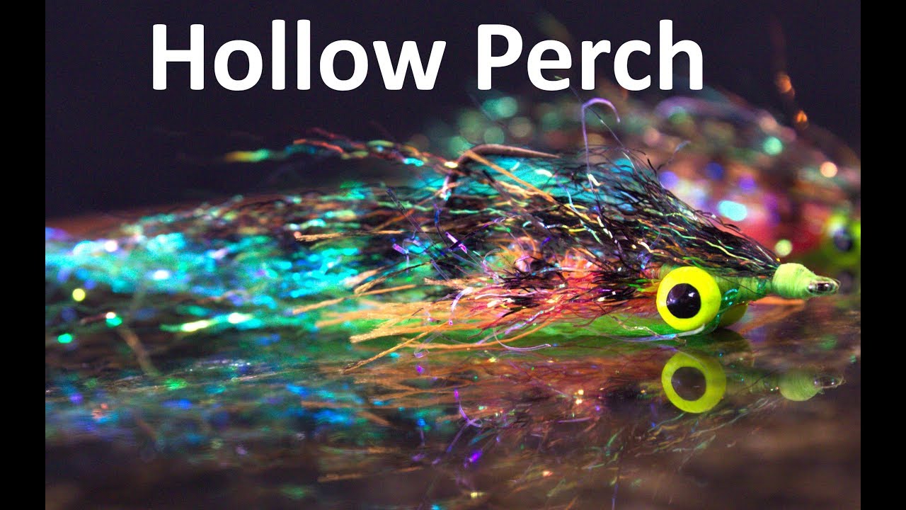 Hollow Perch Streamer Fly tying tutorial