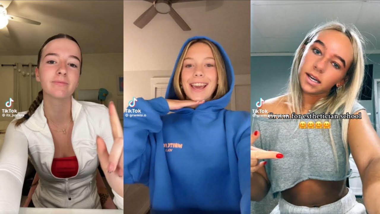 Grwm for school - TikTok compilation 🪩🧸