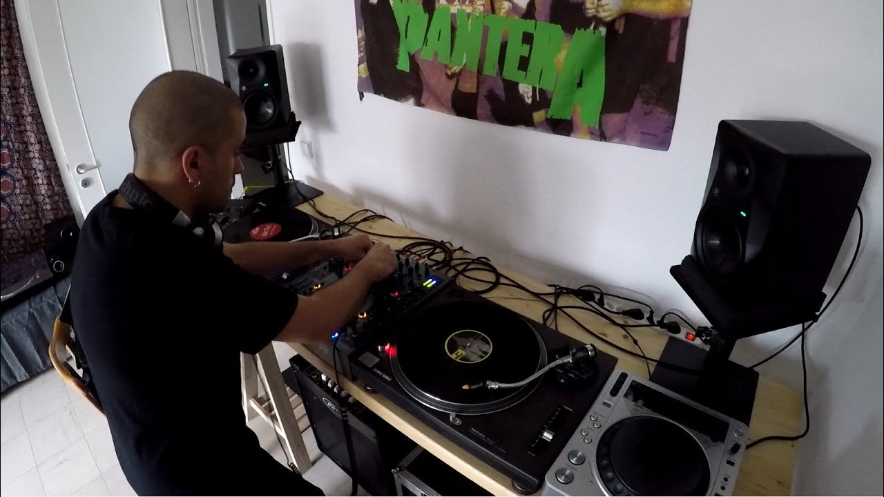 Cromlab Videoset //Old School Hardgroove & Hardtechno Vinyl Home Mix //Apr '20