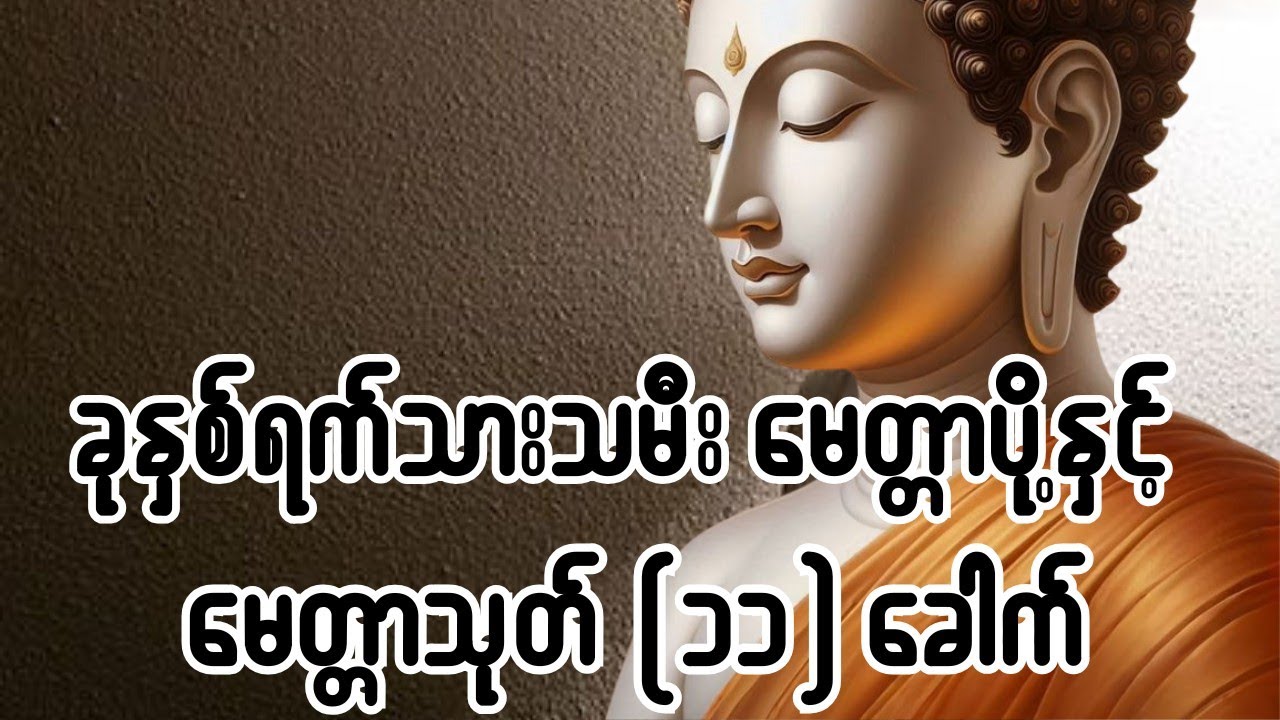 ခုနှစ်ရက်သားသမီးမေတ္တာပို့ နှင့် မေတ္တာသုတ် #တရားတော်များ #dhamma #တရားတော် #တရားတော်များ2024 #တရား 