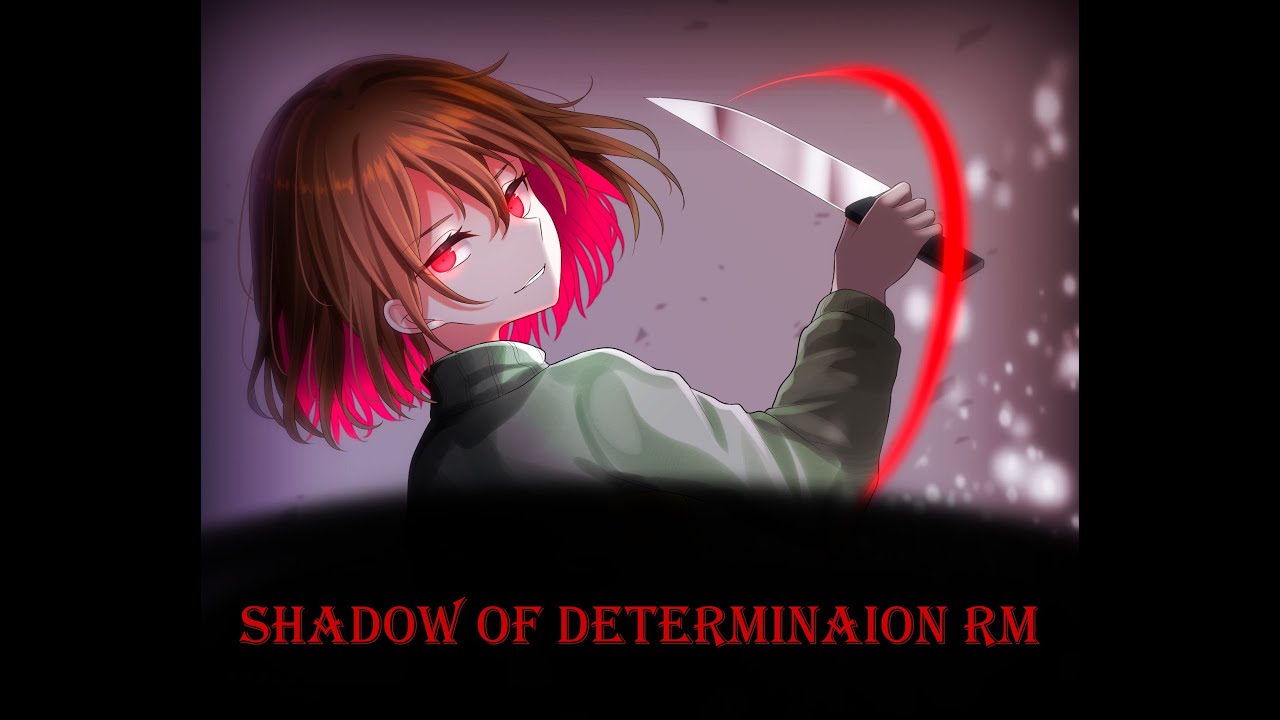 [AI UnderTale Song] Chara - Shadow of Determination RM [Visualizer + Lyric]