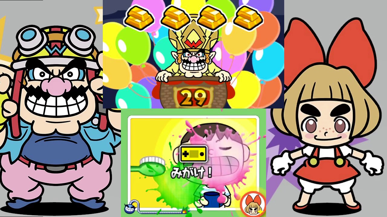 メイドインワリオゴージャス　おじゃまワリオ　スコア106