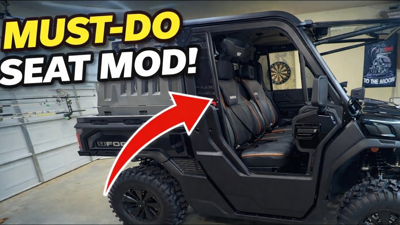 CFMOTO U10 PRO HIGHLAND SEAT MOD (GAME CHANGER)