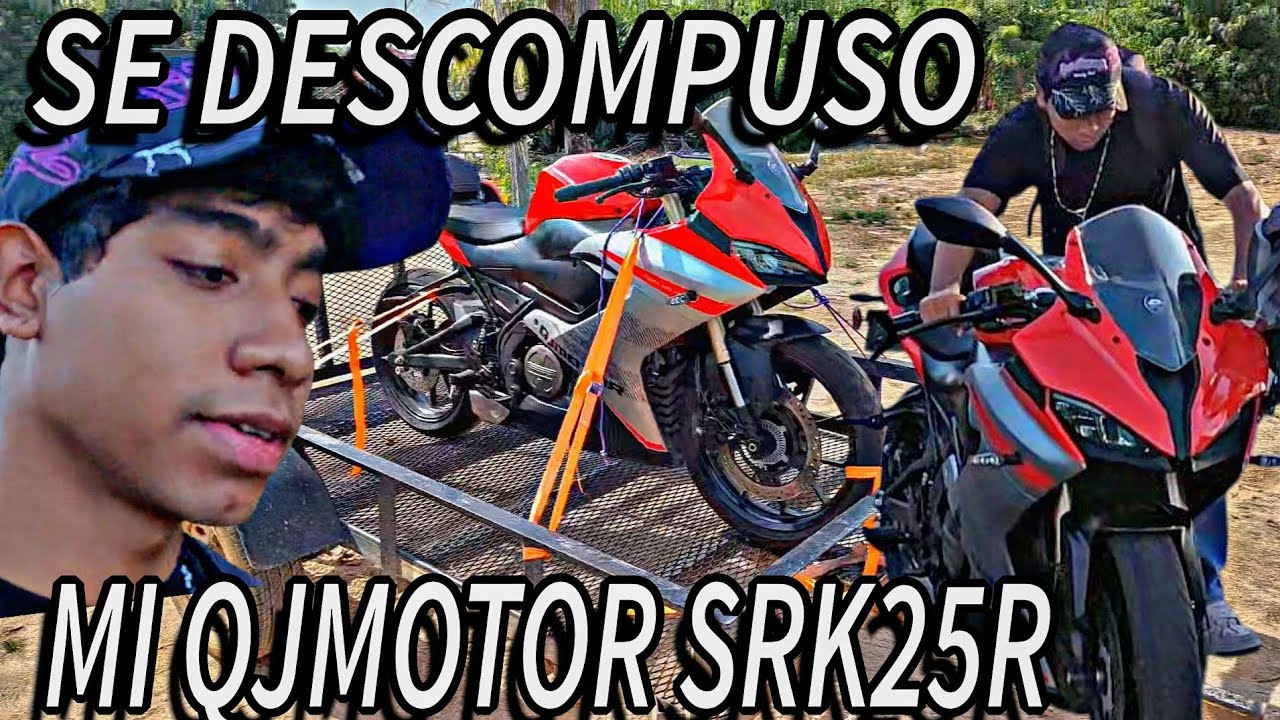 Quedé Varado En Pleno Viaje Con Mi QJMOTOR SRK25R😔 ¿Qué le pasó? 🤔