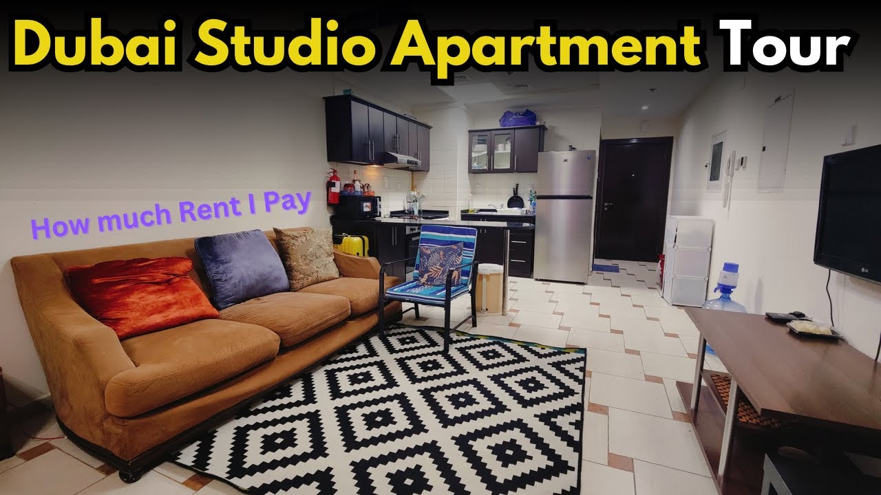 Our Dubai Studio Apartment Tour | How Much Rent I Pay | Dubai Silicon Oasis| Studio Apartment Dubai