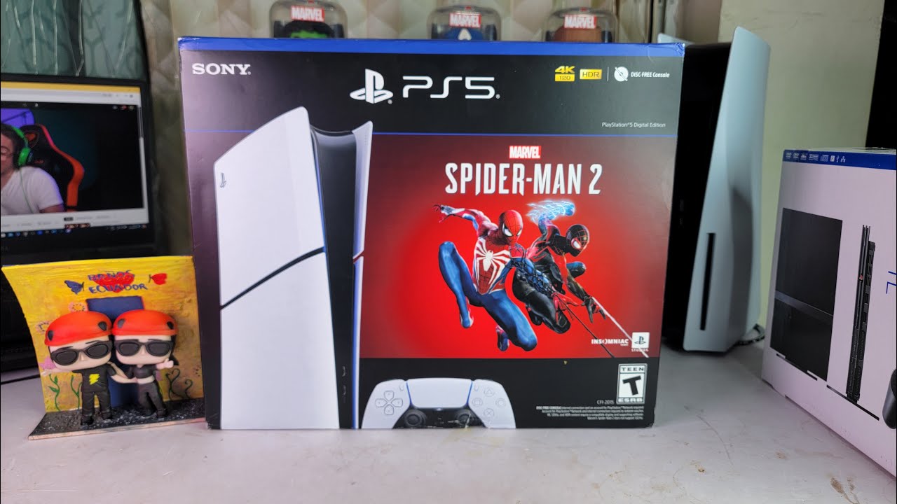 PS5 SLIM DIGITAL SPIDER-MAN 2