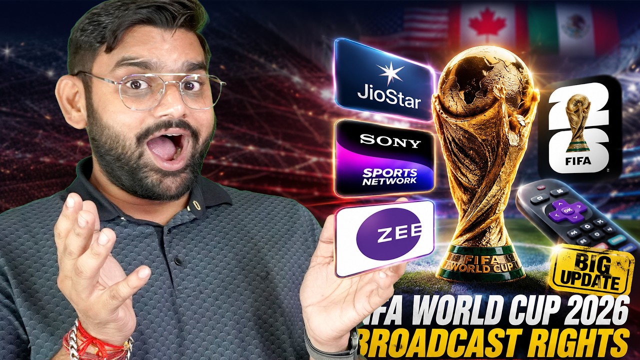 FIFA World Cup 2026 India Broadcast Rights Finally Confirmed? | Zee Sports Comeback