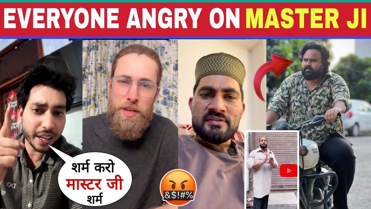 Arshad Shahrukh Bhura bhai & Ikrar Angry On Master Ji | 7 Sevengers Controversy Letest Update & News