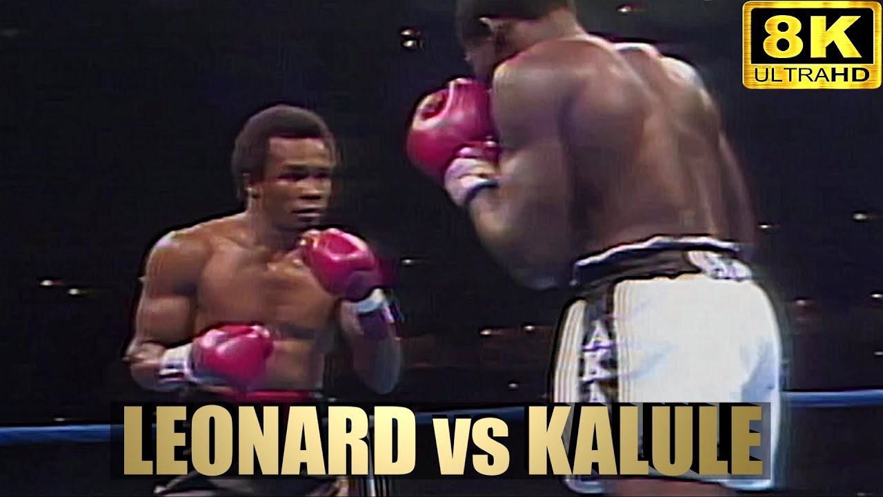 Sugar Ray Leonard vs Ayub Kalule | KNOCKOUT Boxing Fight | 8K Ultra HD