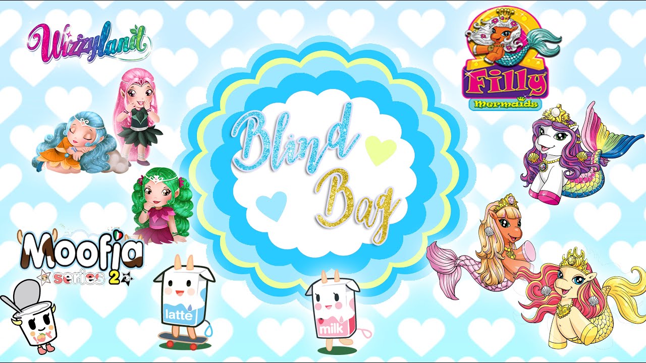 Blind Bag #15: Filly Mermaids Pearly, Tokidoki Moofia 2 e Wizzyland