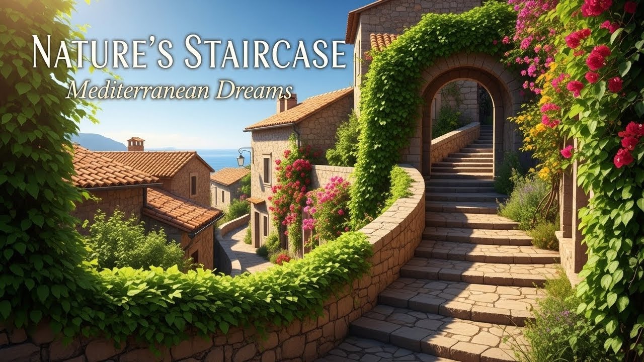 🎶 Perfect Italian Summer ☀️ Mediterranean Music & Dreamy Coast Views 🌊🏡