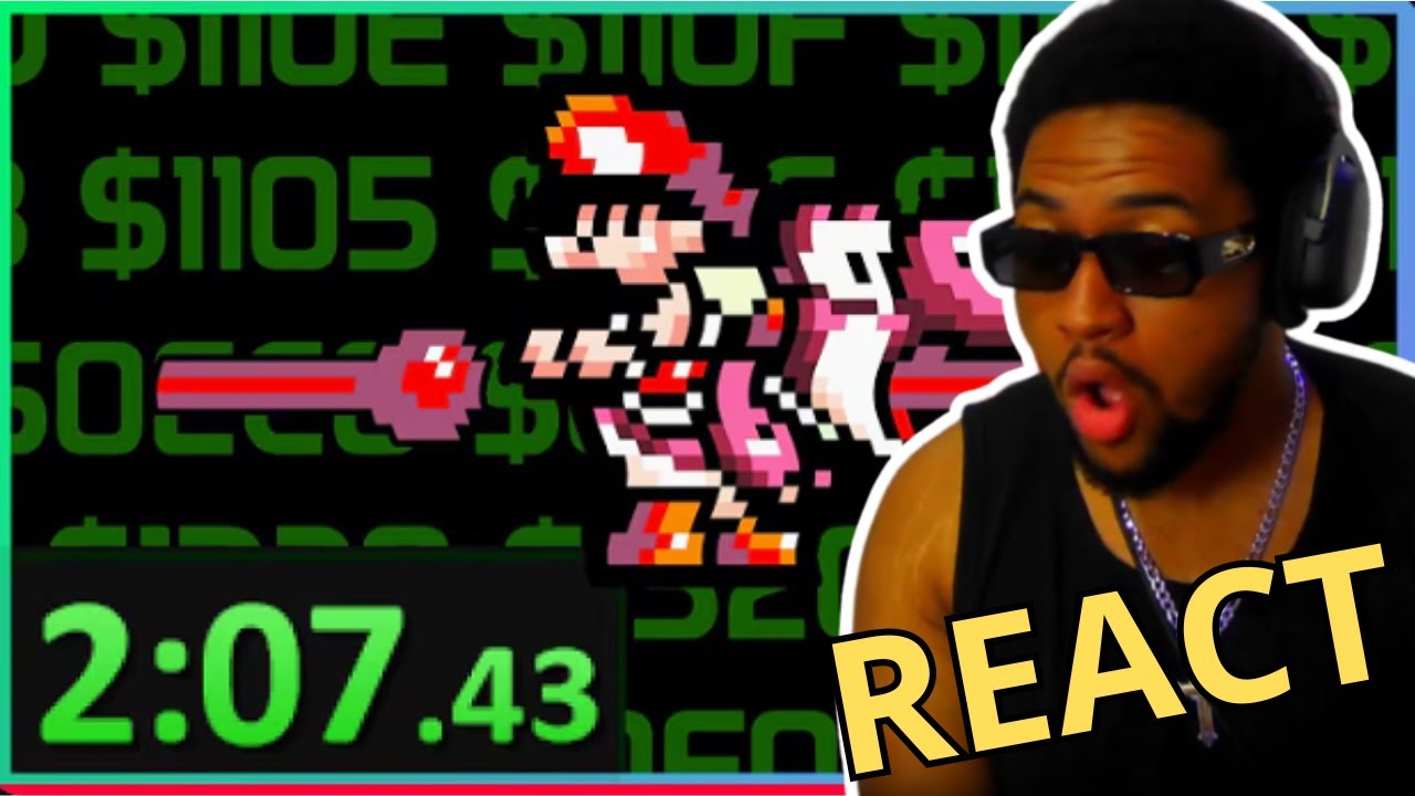A SPEEDRUN DE YOSHI'S ISLAND É MAIS DIFICIL DO QUE EU IMAGINAVA! - REACT