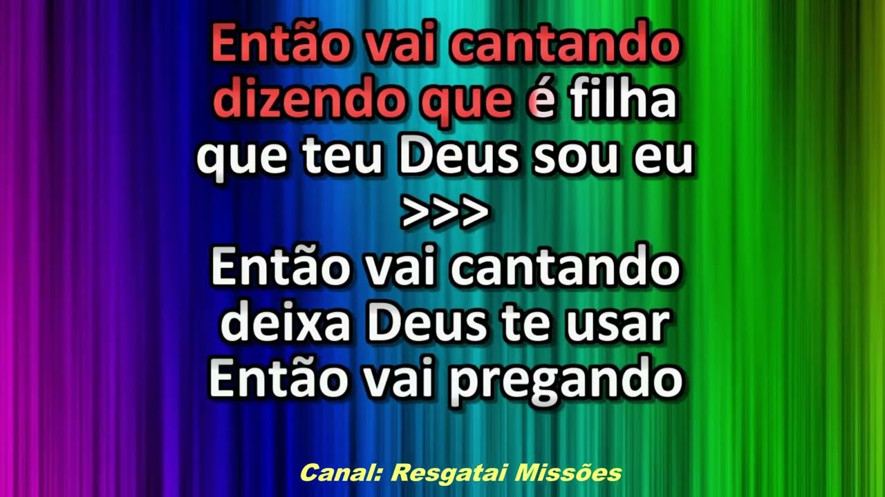 Solange Brandão e Antônia Gomes - Falei Pra Deus - Playback - Karaokê