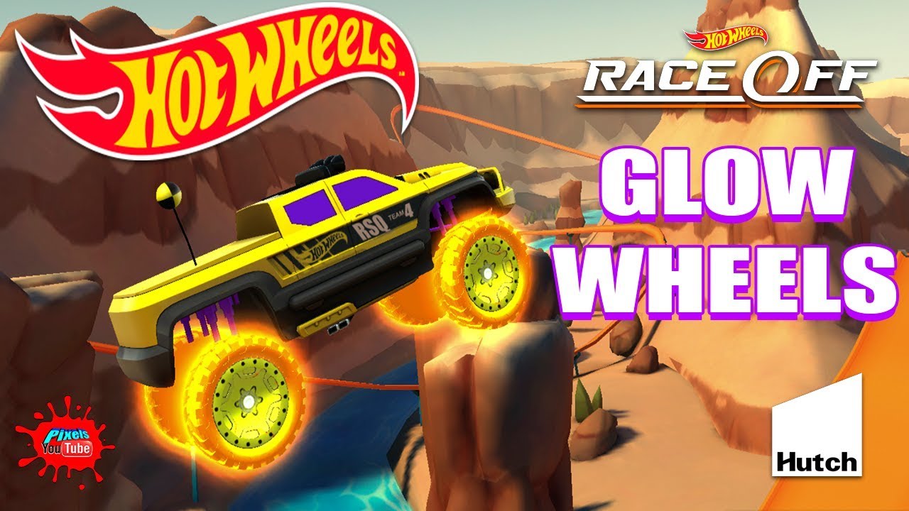 Hot Wheels Race Off New Cars Daily Challenge Glow Wheels