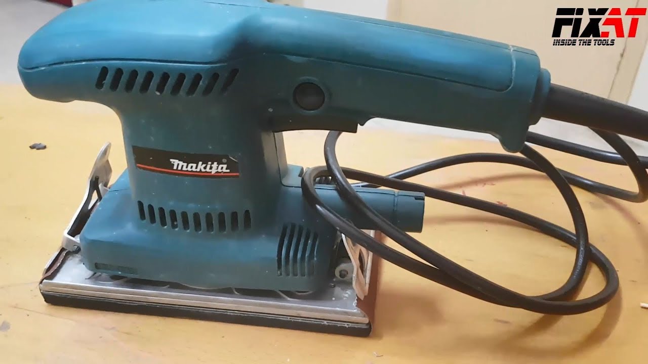 Polishing Sander Makita BO3700 Restoration