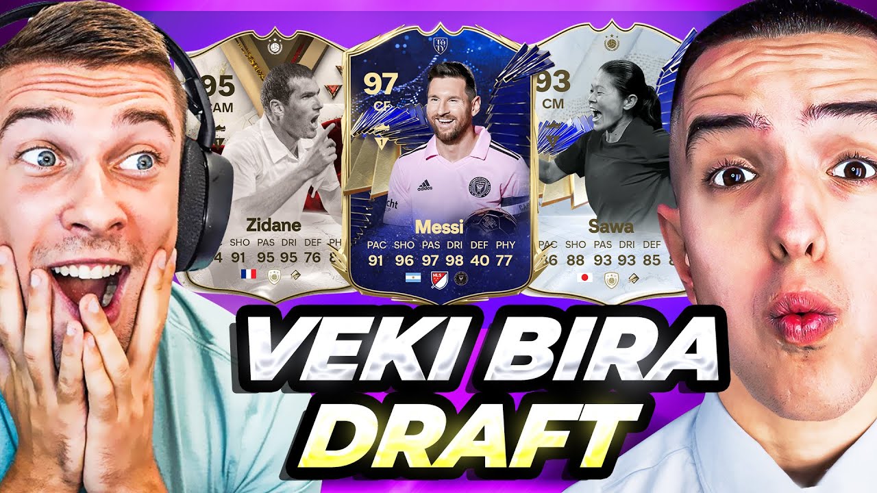 VEKI MI JE BIRAO IGRAČE ZA PRVI OSVOJENI DRAFT?!