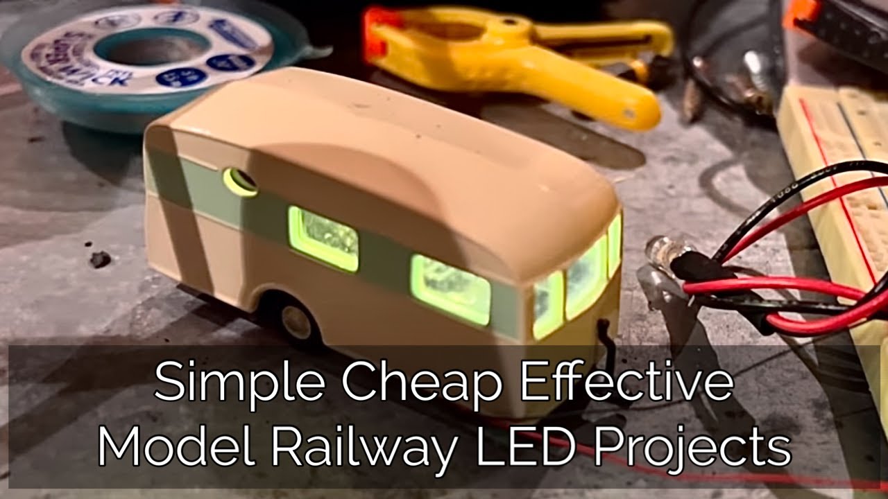 37. Simple, cheap, effective! Model Railway LED projects.