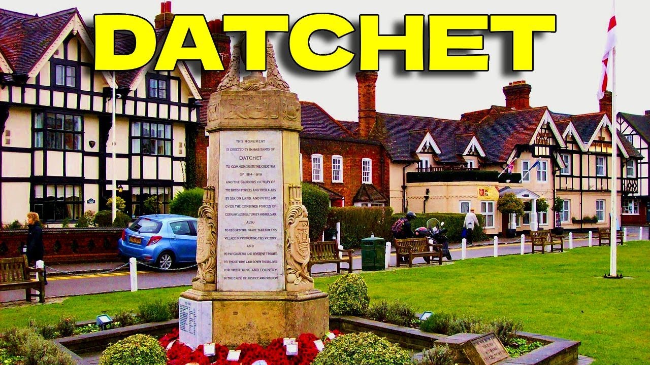 A Winter Stroll Through Charming Datchet Berkshire | February 2023 (4K)  190223