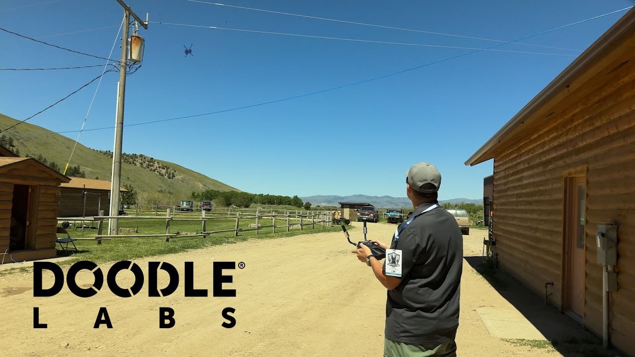 Drone anti-jamming demo at Tough Stump Rodeo