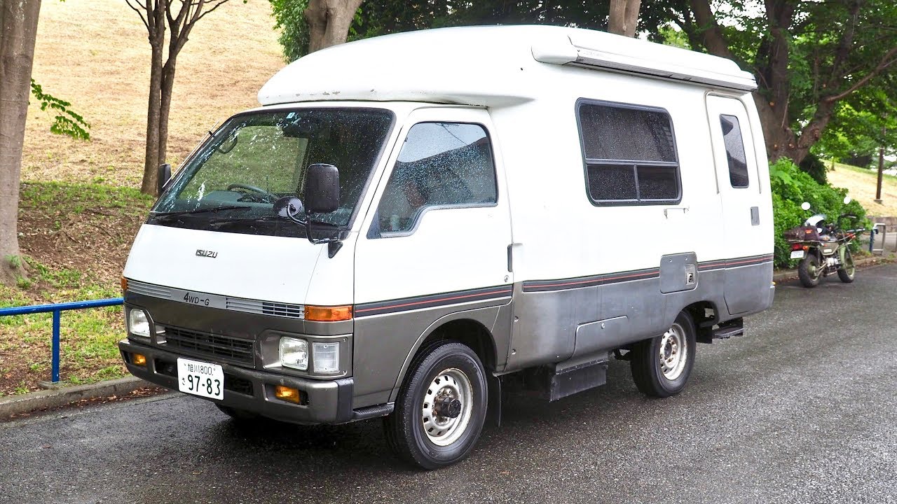 Обзор покупки на японском аукционе Isuzu Fargo Diesel 4x4 Camper 1991 года (импорт из США)