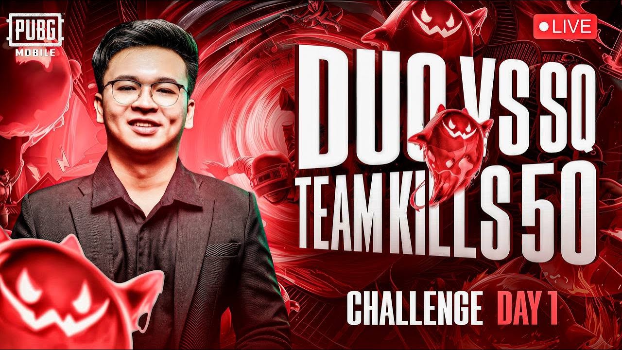 🔴LIVE - Team Kills 50 Challenge / Day 1