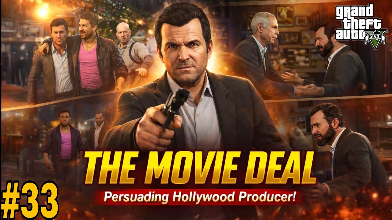 Michael Ka Hollywood Dhamaka 😎 | Producer Ko Manane Ka Dangerous Mission | GTA 5 Hindi