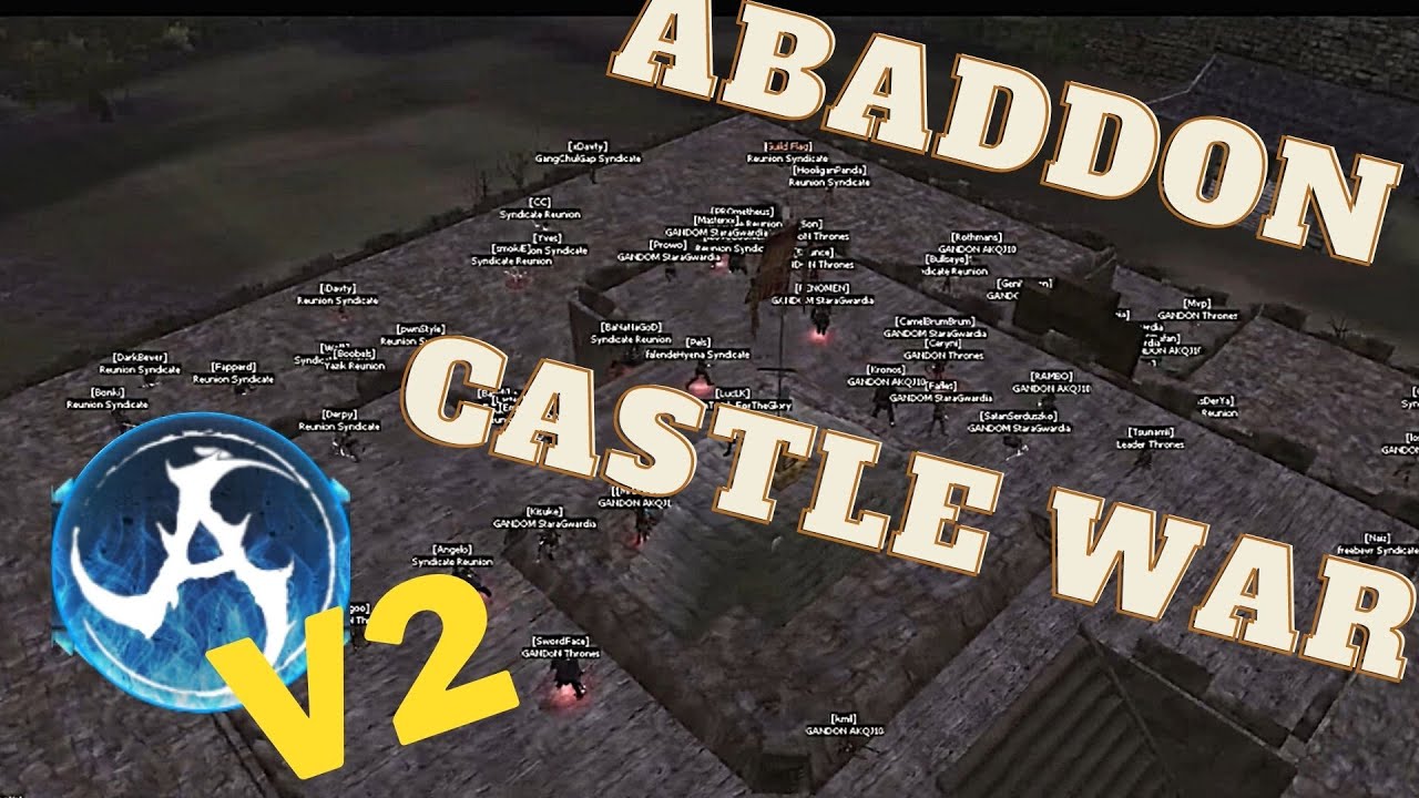 Kalonline Castle War Abaddon V2 27.12.2020 - First V2 Castle War on the server! #kalonline #abaddon