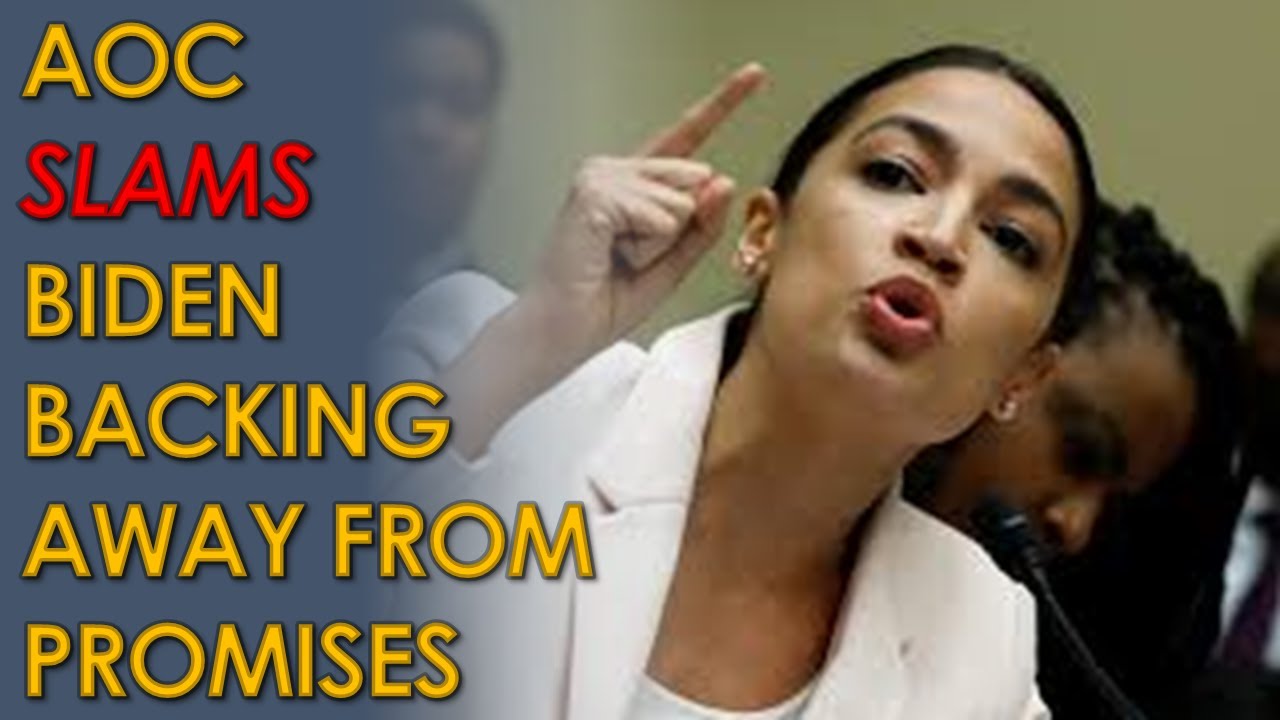 AOC SLAMS Joe Biden team signaling that he will Break Election Promises
