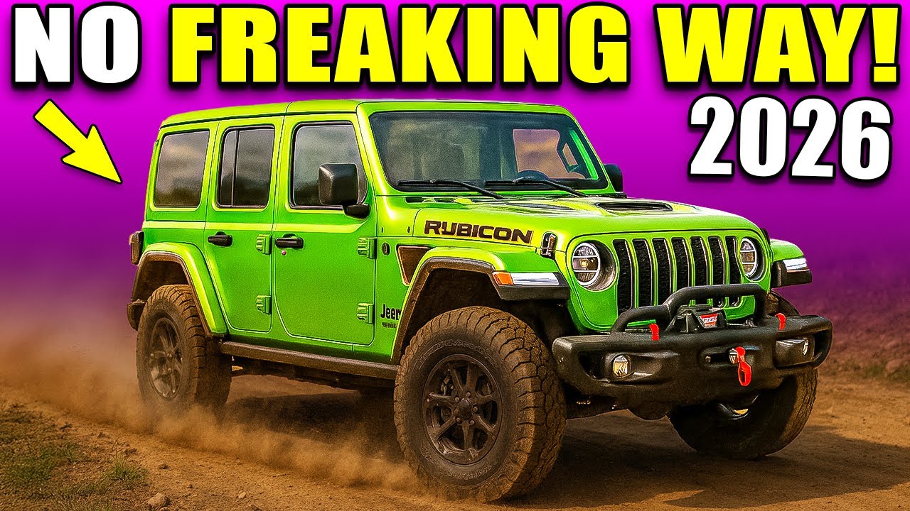 All 5 CONTROVERSIAL Changes in 2026 Jeep Wrangler EXPLAINED in Detail!